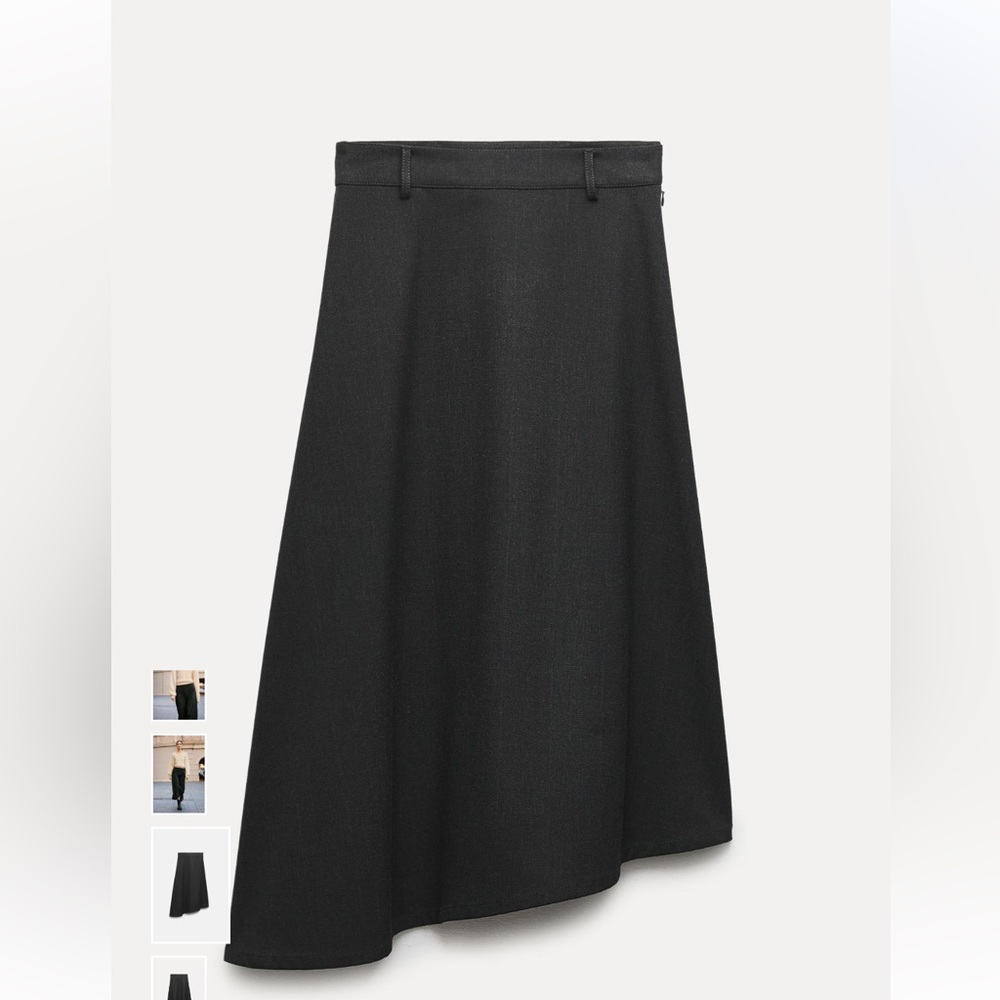 Elegant asymetrical maxi skirt Nwt never worn